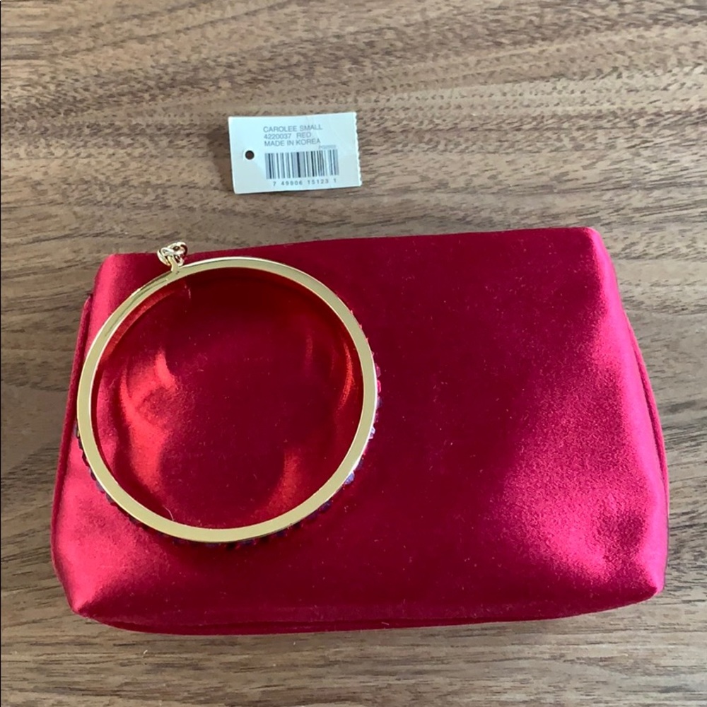 New Carolee bangle satin wristlet - Picture 1 of 8
